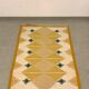 Swedish midcentury  handwoven carpet 1960