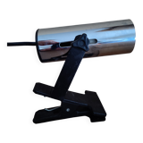 Chrome clamp spotlight from the 80s by Targetti.