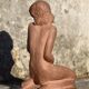 Ignacio gallo (valladolid 1887 - paris 1956), nude woman on knees (circa 1925)