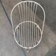 Set of 2 mid-century German metal garden chairs by Mauser Werke Waldeck