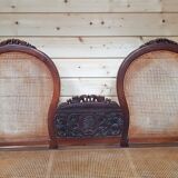 Canapé et fauteuils ancien style colonial