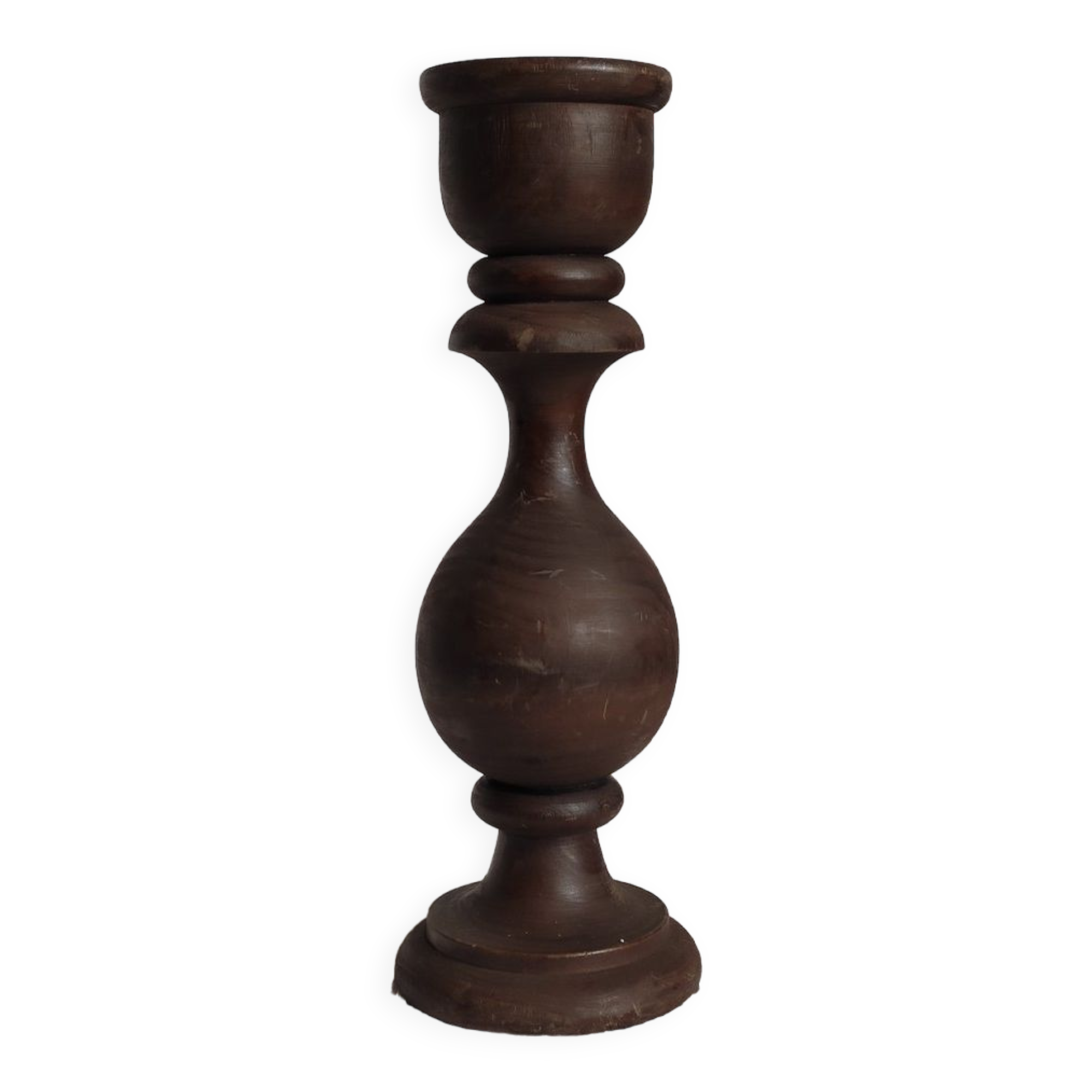Bougeoir en bois