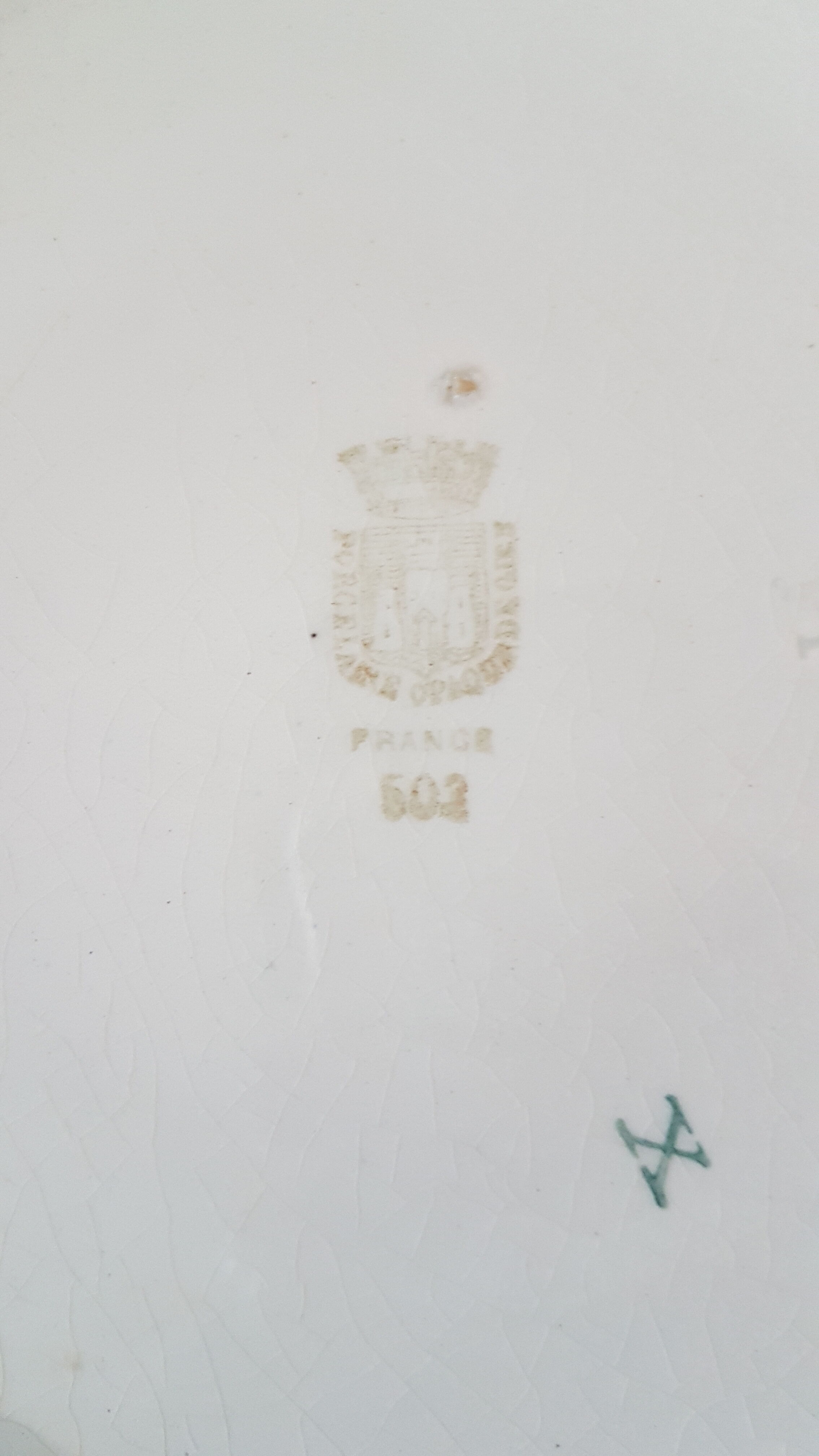 Gien earthenware salad bowl