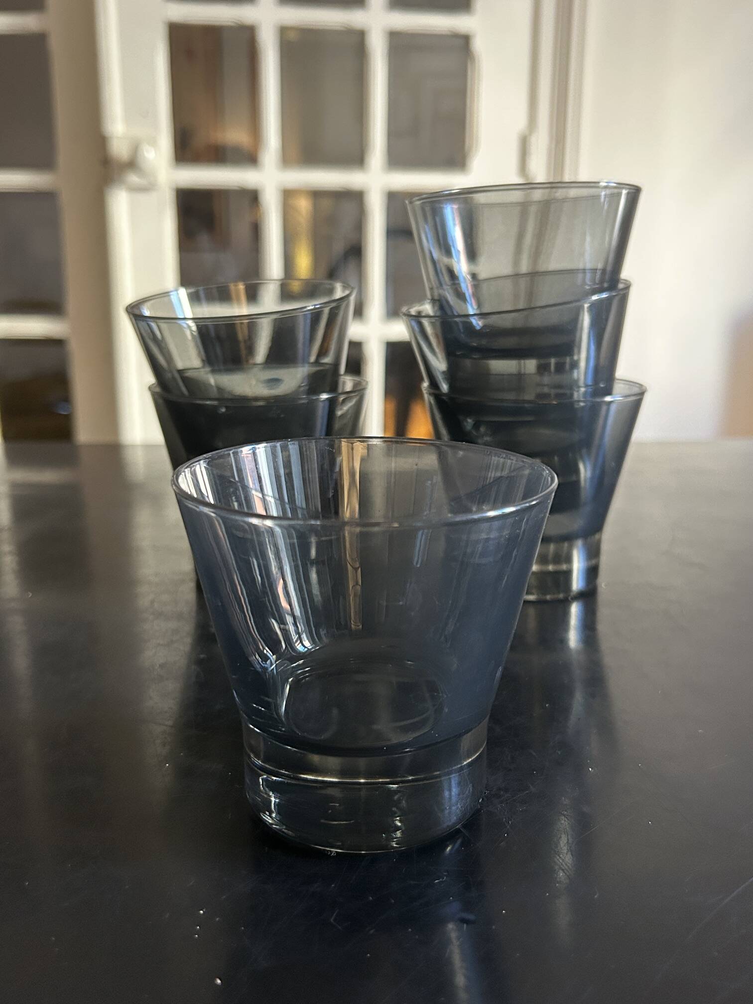 6 glasses from the 70s