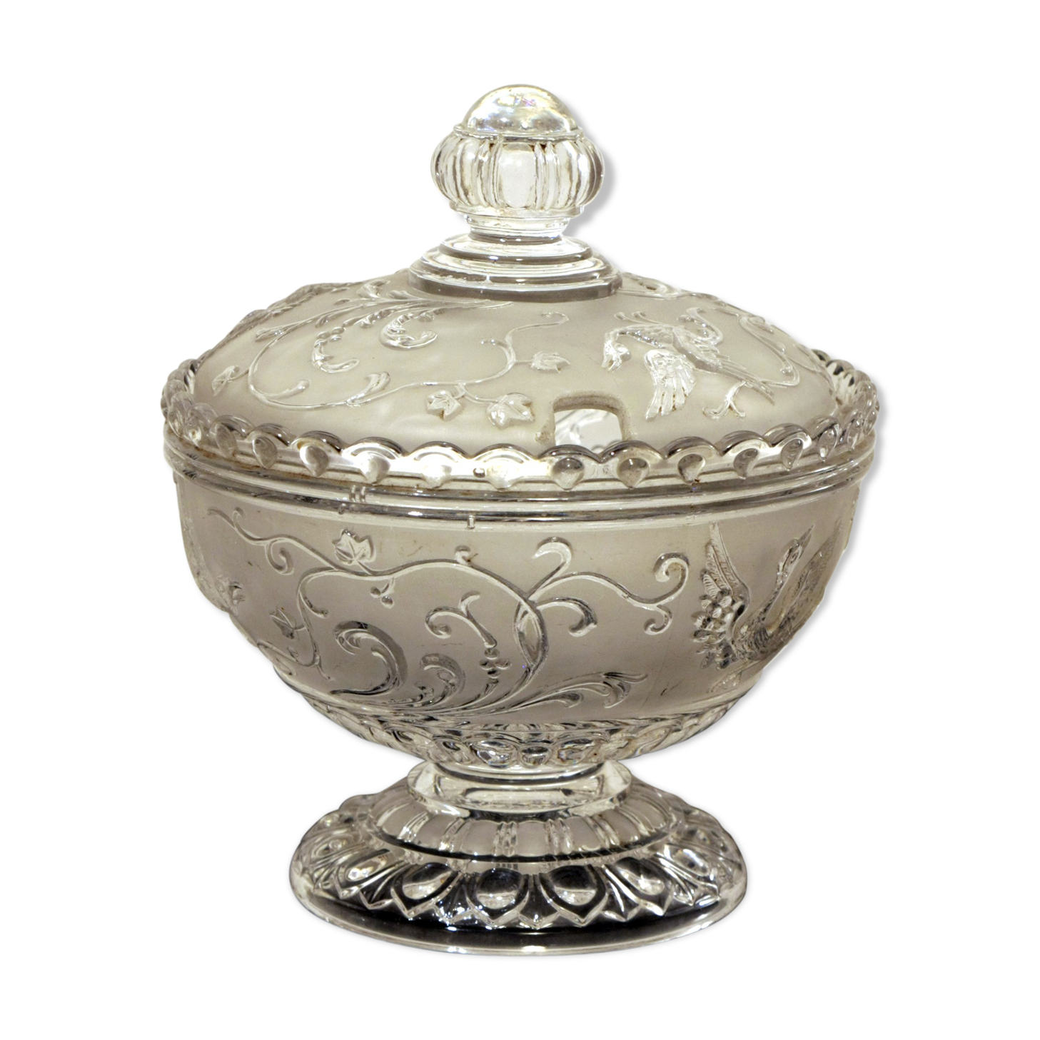 Compotier, confiturier cristal baccarat