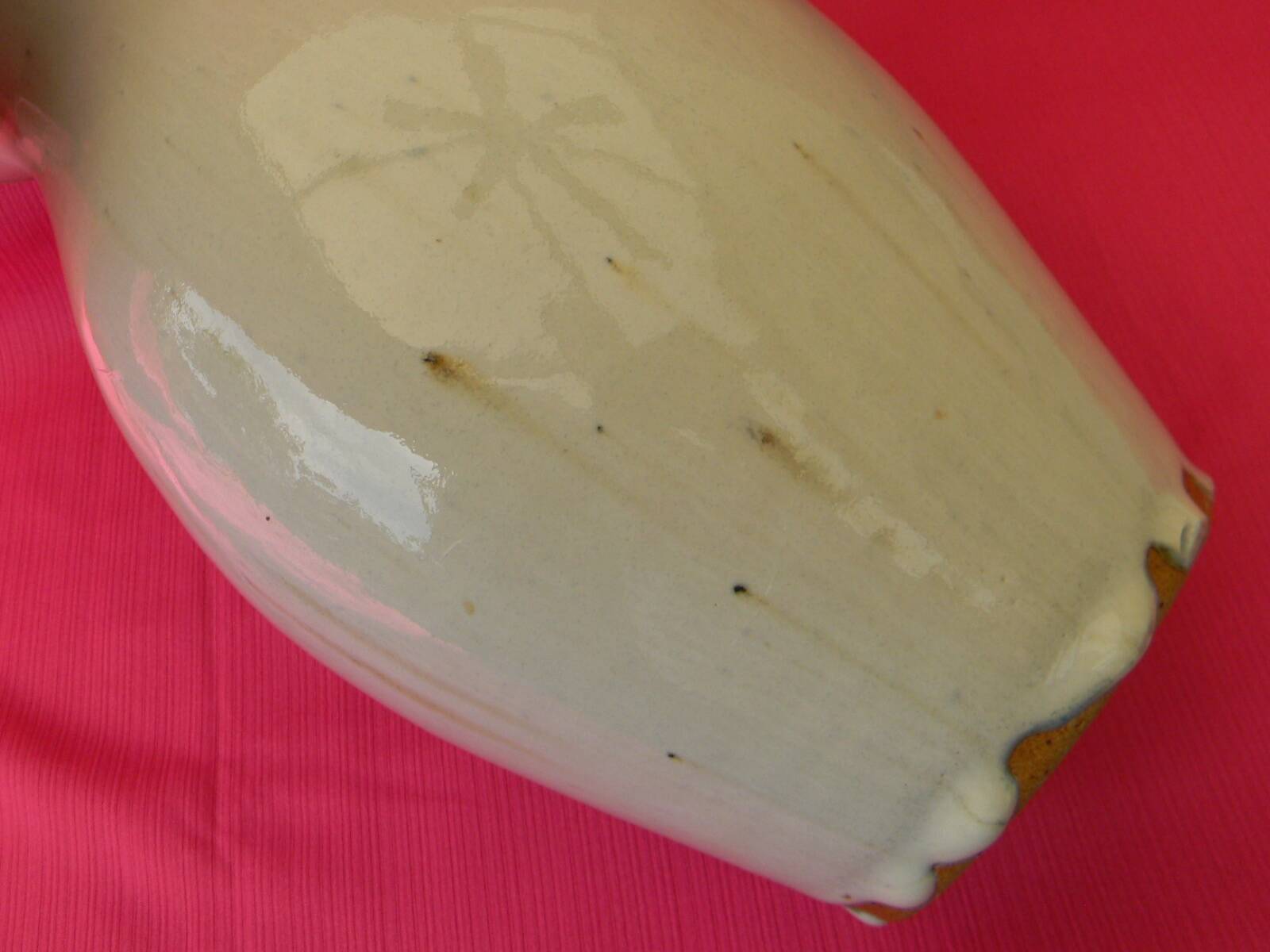 Vase en grès vernissé de Jacques VILAIN La Borne.