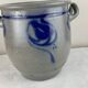 Very old Alsace stoneware storage jar