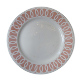 Assiette de présentation faïence de salins