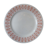 Assiette de présentation faïence de salins