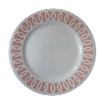 Salins earthenware presentation plate