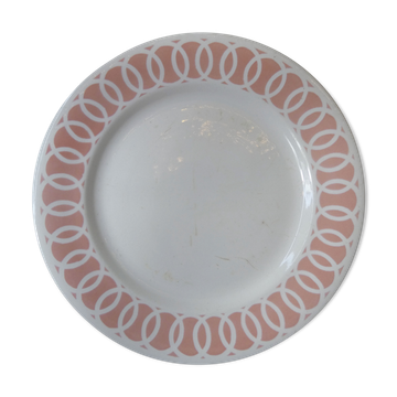 Salins earthenware presentation plate