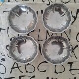 4 coupes à glace en inox