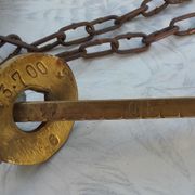 Antique copper scale