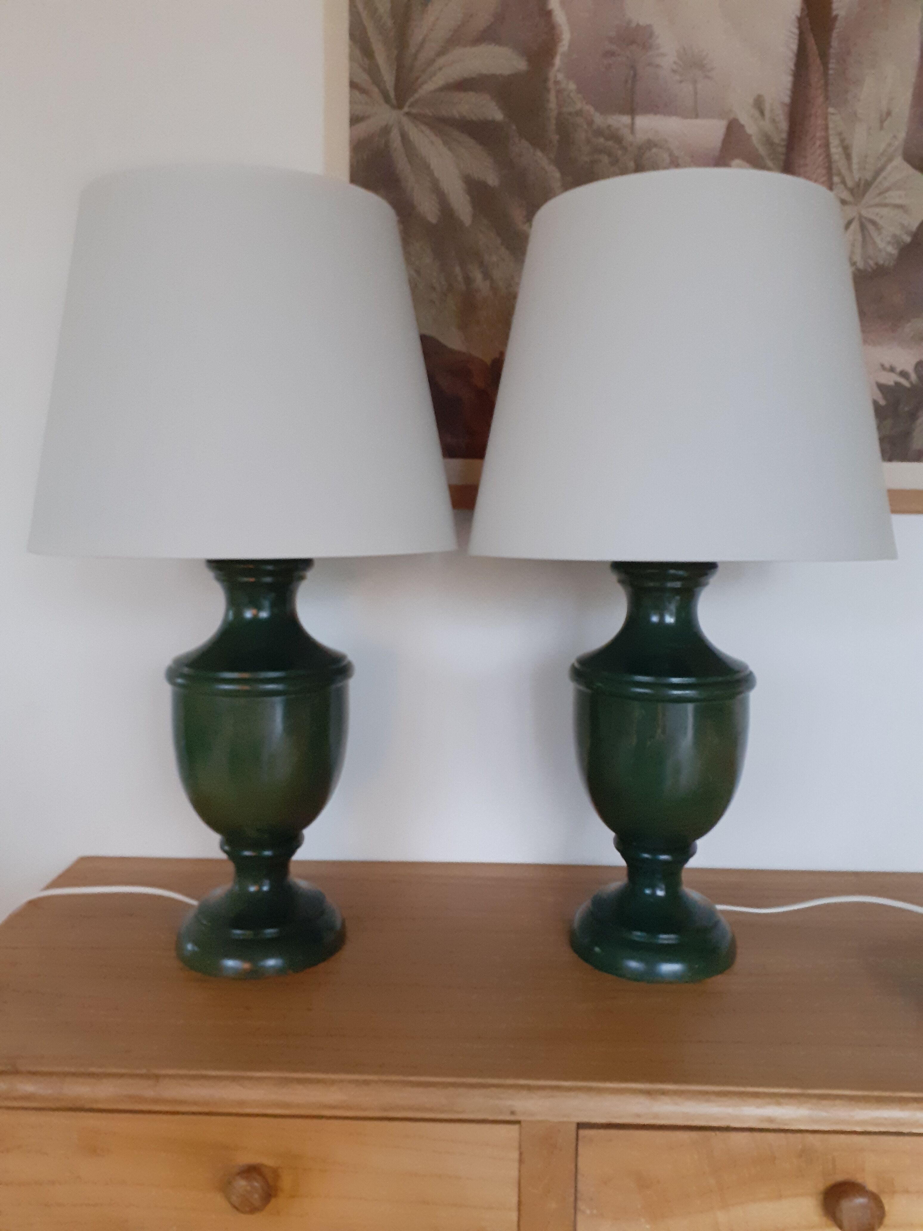 Pair of lamps