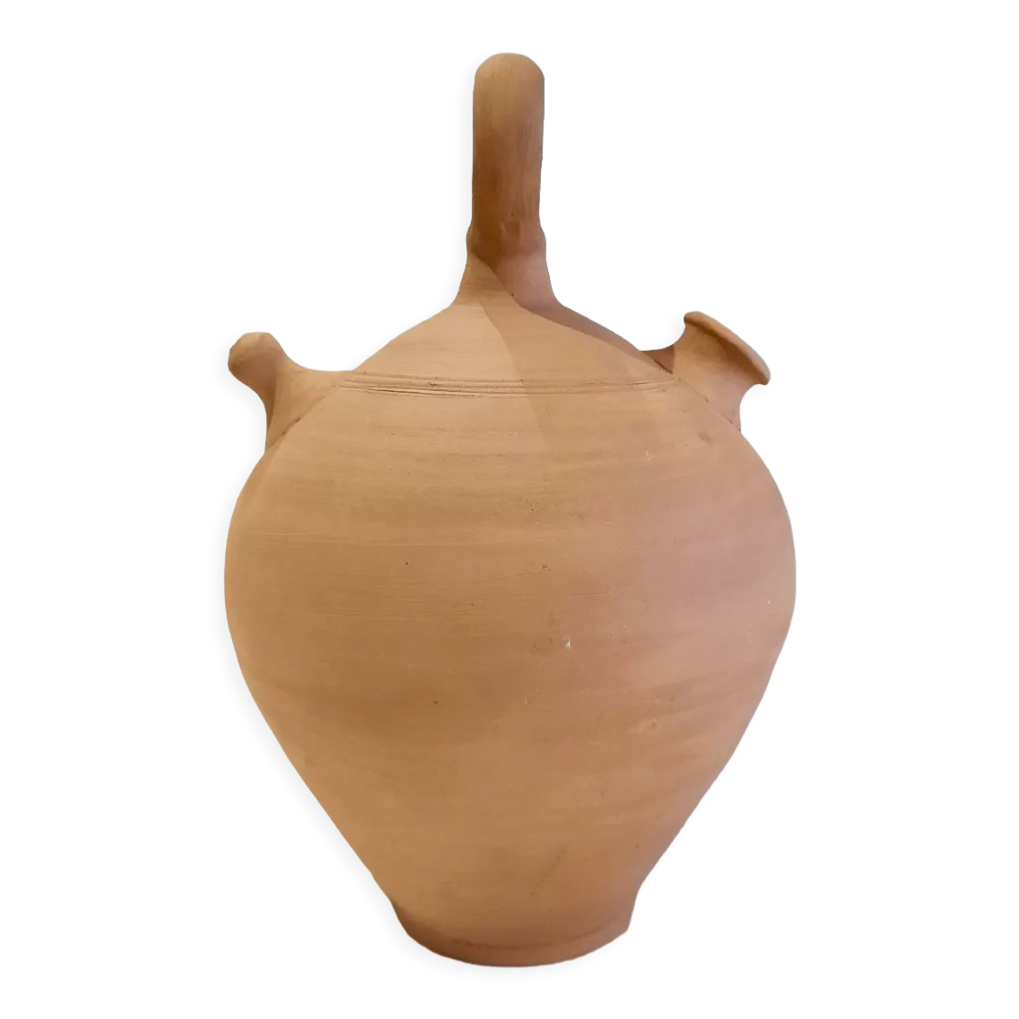 Terracotta vase pot