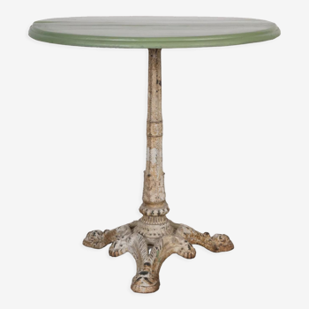 Antique french cafe or bistro table
