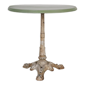 Antique french cafe or bistro table
