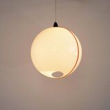 Space Age hanging lamp in plastic, Italy, 1970s