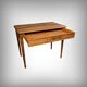Table bureau en noyer, maison Henry Geneste – 1ère partie XXe