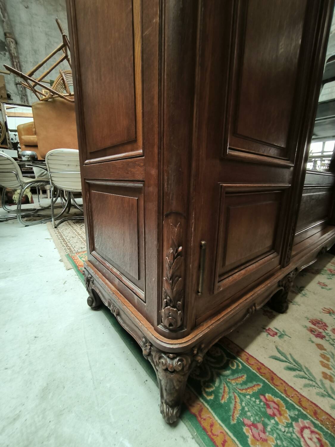 Armoire 3 portes style Régence 1910-1920