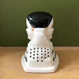 Vintage Pierrot gourmand double-sided lollipop display