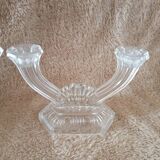 Crystal chandelier stamped E. Buder