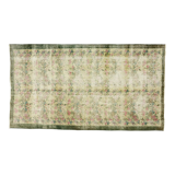 Anatolian handmade vintage rug 235 cm x 132 cm