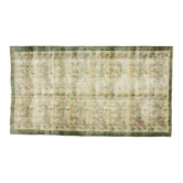 Anatolian handmade vintage rug 235 cm x 132 cm