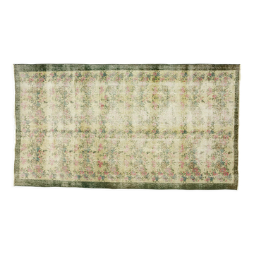 Tapis vintage Anatolien fait main 235 cm x 132 cm