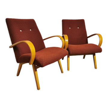 Armchairs by Jaroslav Smidek
