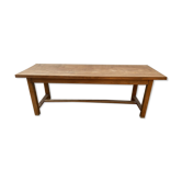 Solid oak dining farm table to eat 1950 220x77x75cm