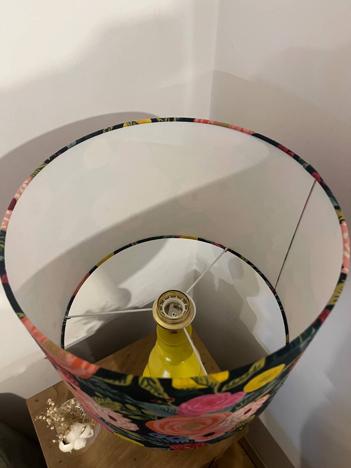 Restored vintage lamp
