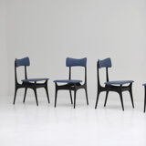 set of six Alfred Hendrickx S3 dining chairs for Belform