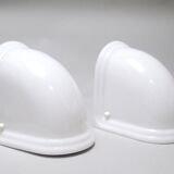 Paire d'Appliques Ventaglia par Rodolfo Bonetto pour Guzzini 1983