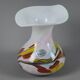 Vintage 1990s willingen handmade / mouth-blown art glass vase.
