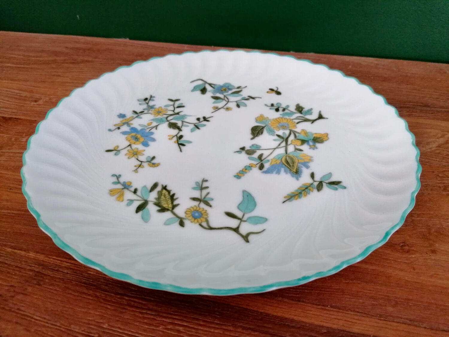 Vintage porcelain plate