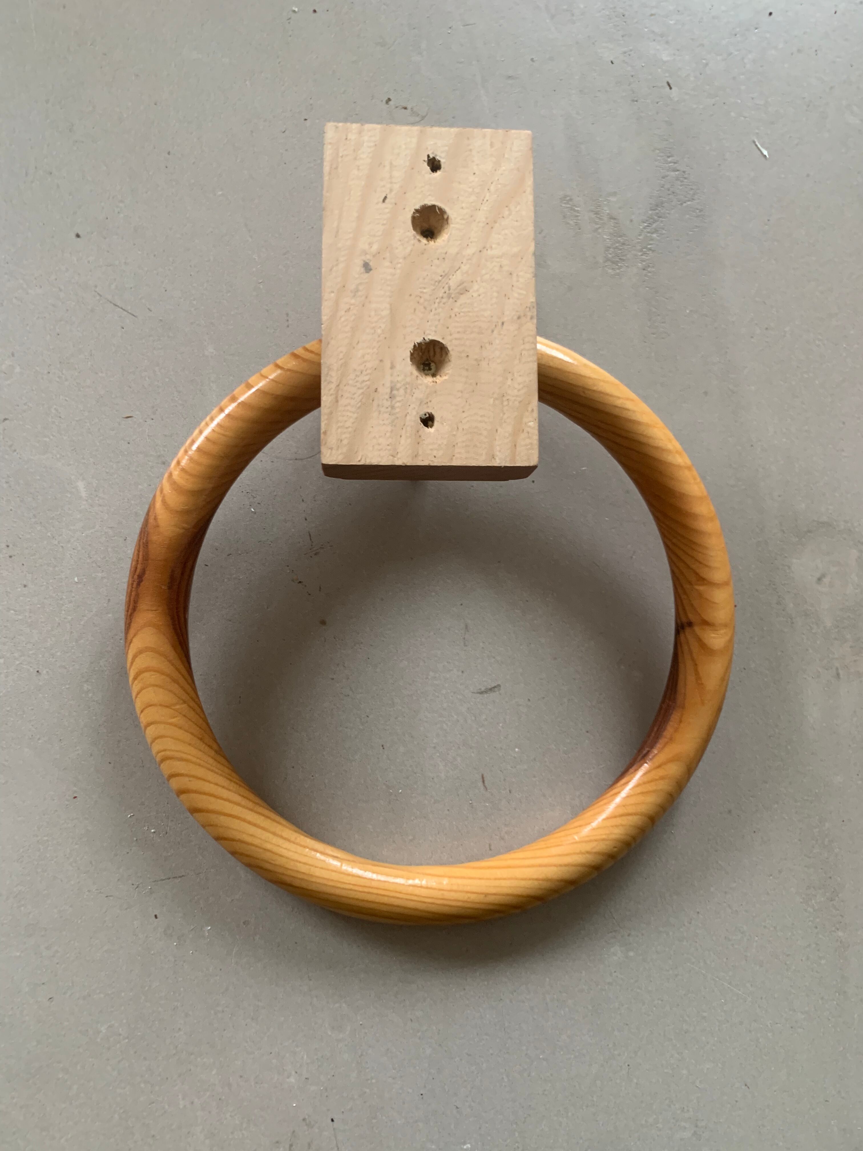 Pine bathroom accessories