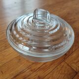 Glass sugar bowl