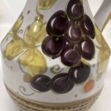 Pitcher decorated with grapes Fratelli Fanciullaci