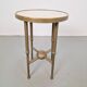 Table d'appoint ronde en cuivre Art Déco par P. Cool, 1933