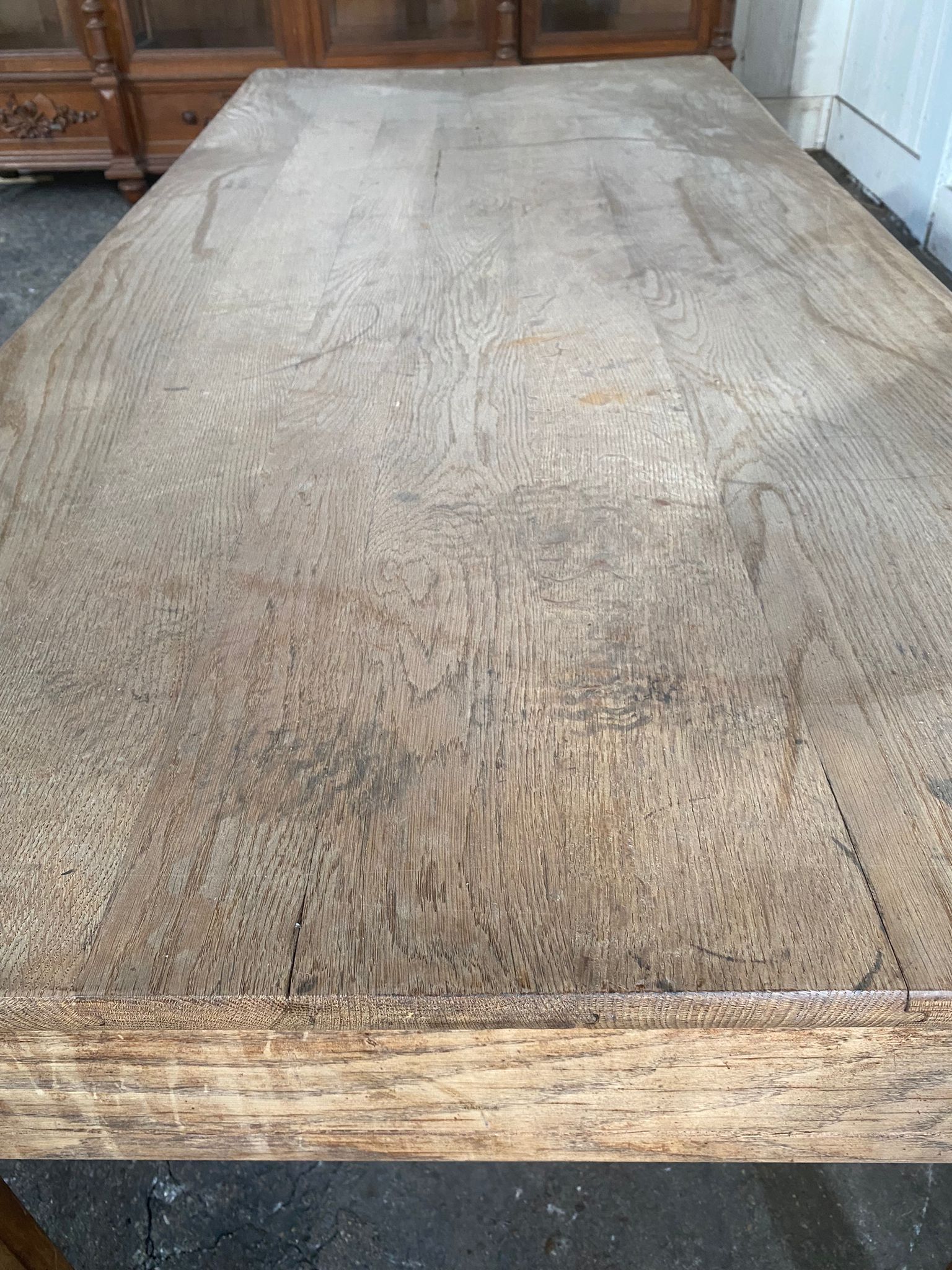 Oak craft table
