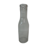 Glass old milk bottle