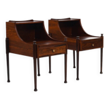 1950s Danish Nightstands / Bedside Tables