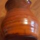 Crémier pot à lait en céramique avec glaçure orangée
