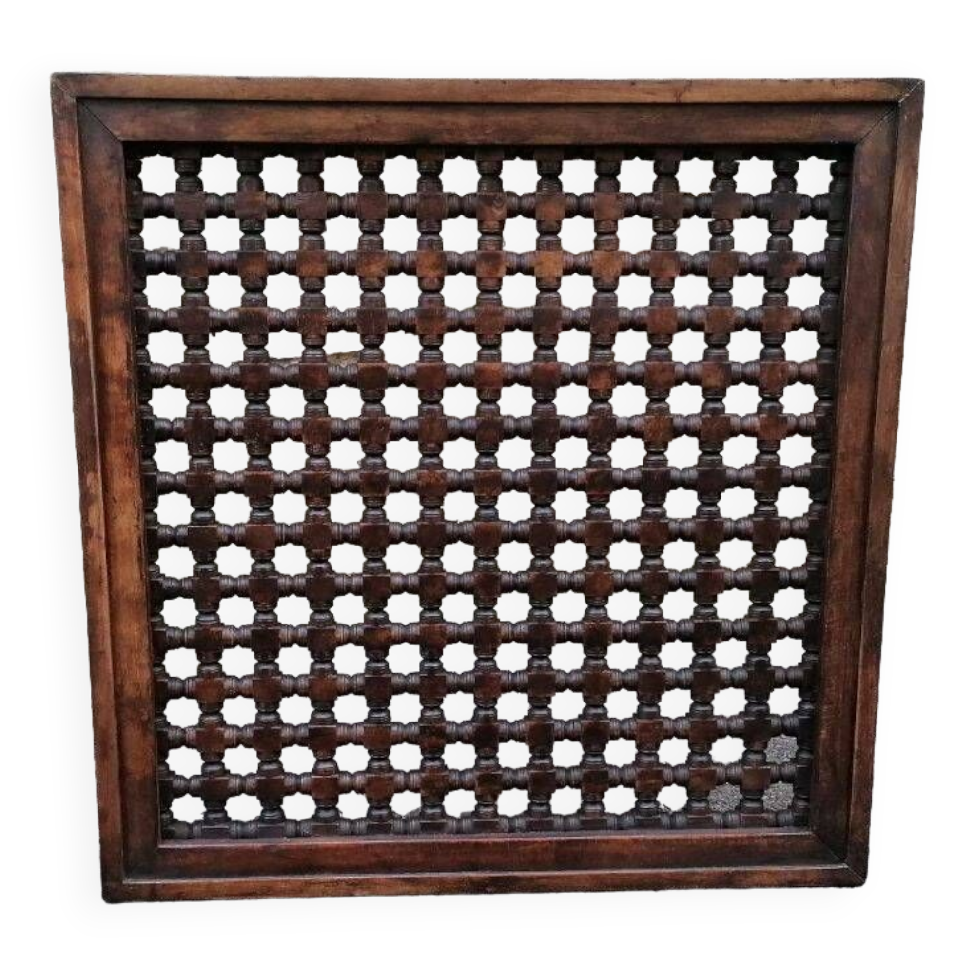 Orientalist Moucharabieh Carved Wood Panel for Interior Architecture