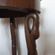 Empire style ceremonial table with mahogany swans