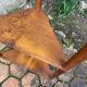 Solid wood corner shelf