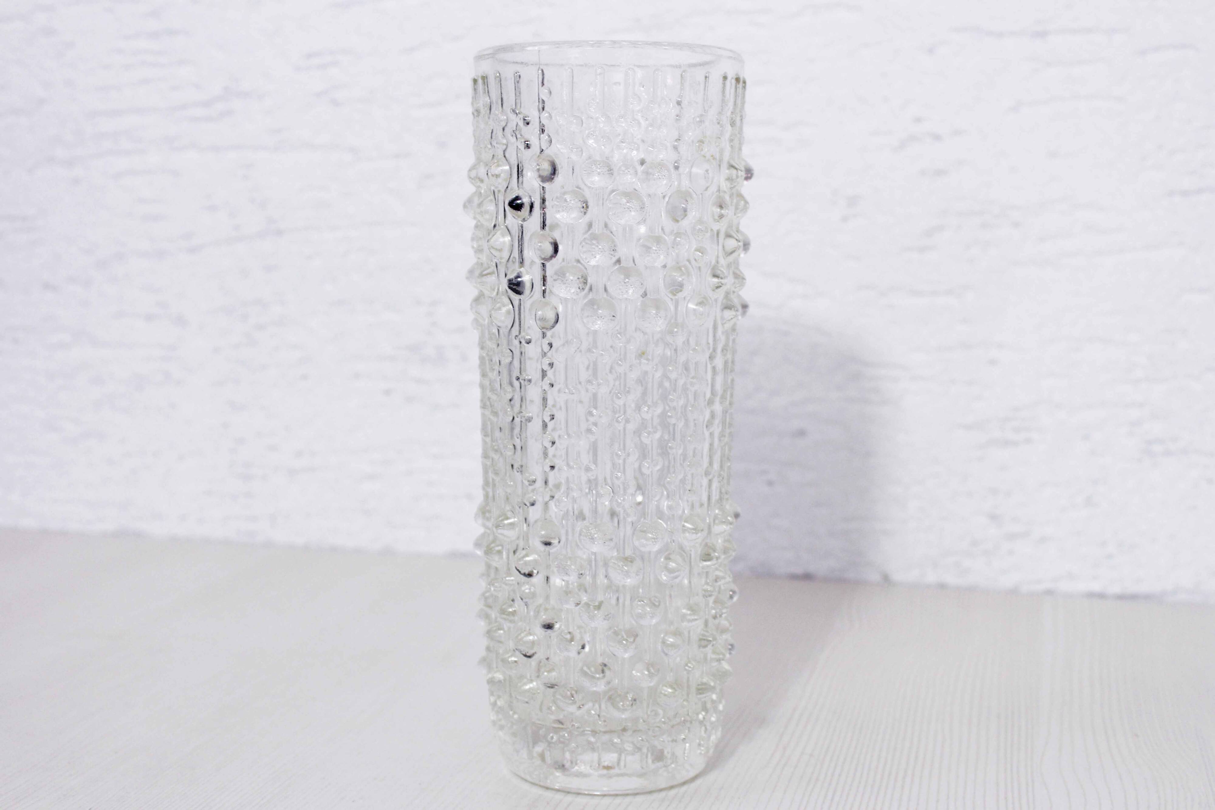 Vase "candle wax" Sklo Union 1970