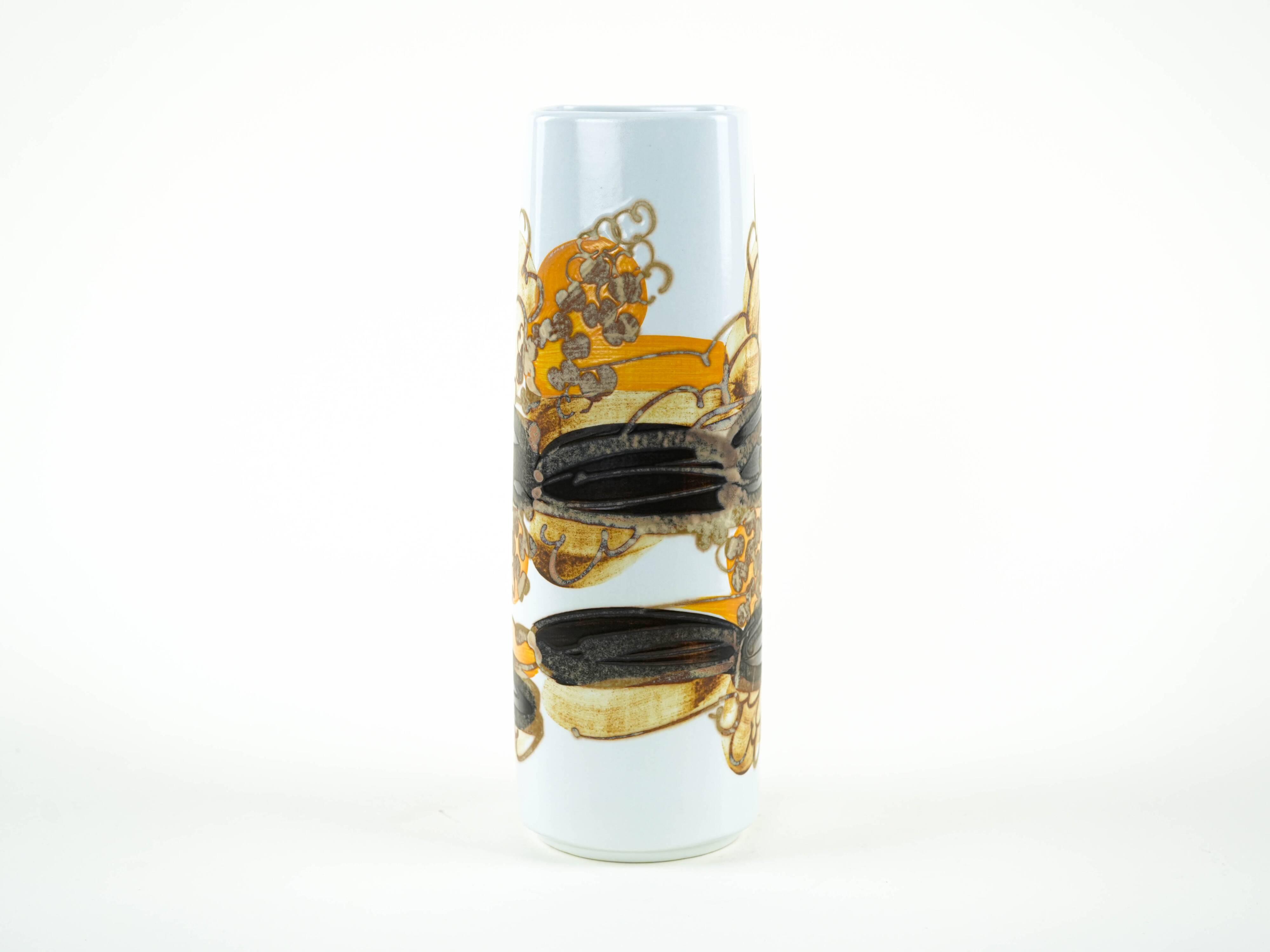Vase en porcelaine, design danois, années 1960, fabriqué par Royal Copenhagen