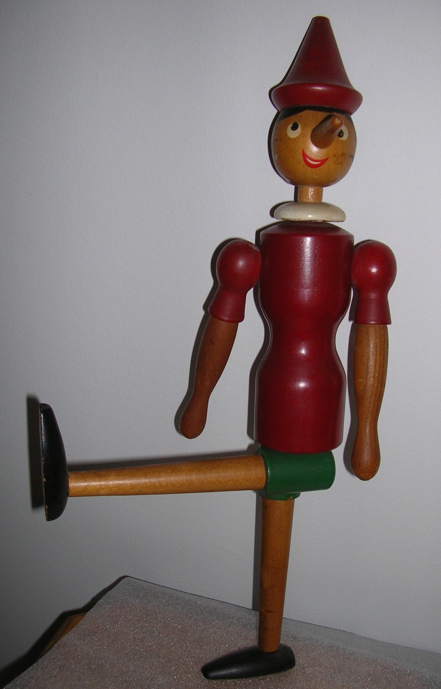 Articulated wooden Pinocchio, 50 cm